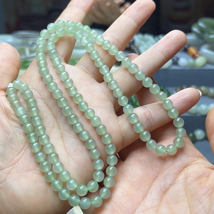 和田玉手链未镶嵌