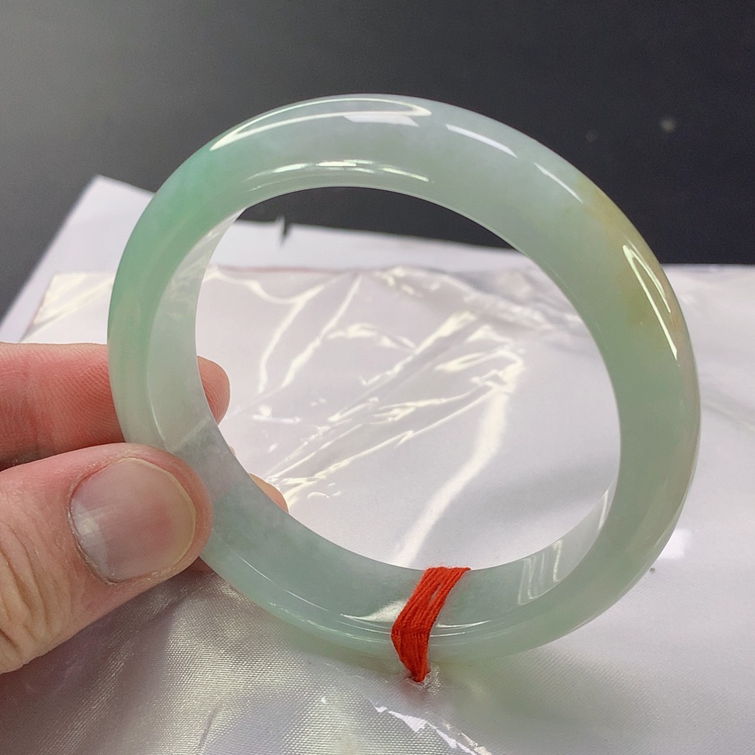 翡翠手镯未镶嵌277缅甸天然翡翠A货