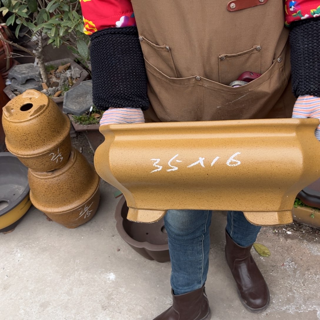 紫砂花盆盆景艺术