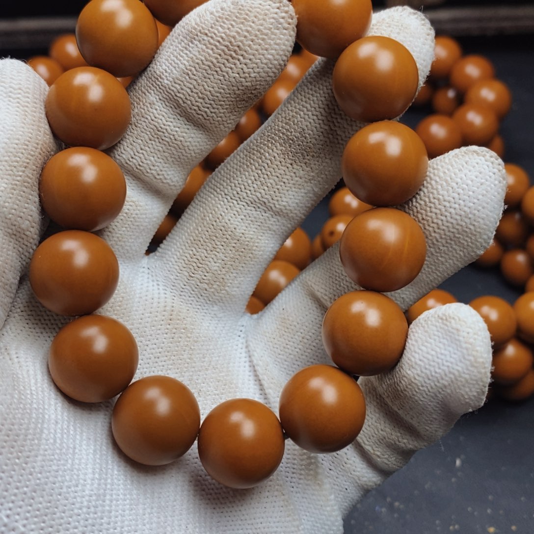 什****手串/手链橄榄核1.47尺寸广西铁核小孔精品