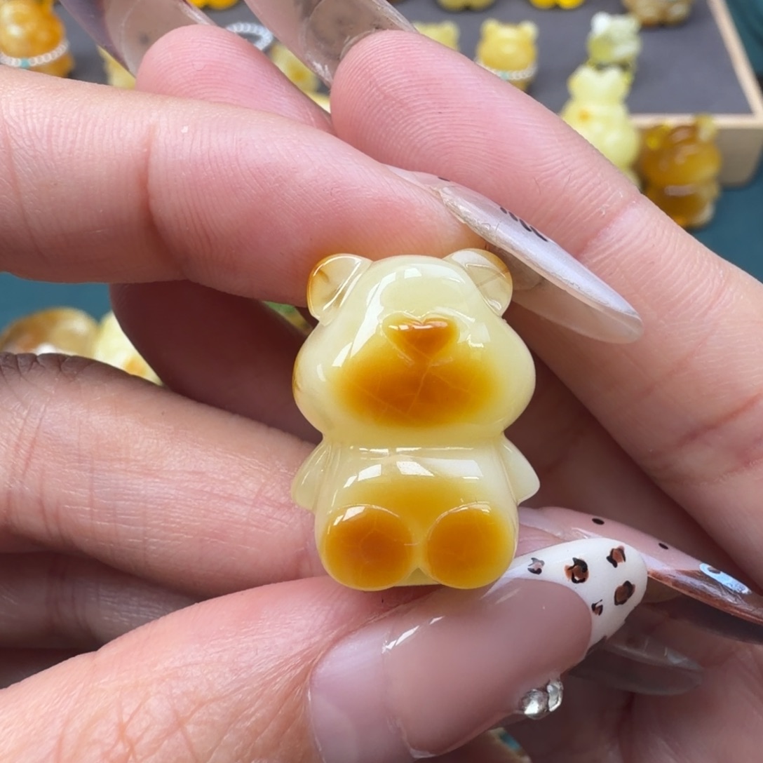 琥珀未镶嵌裸石蜜蜡