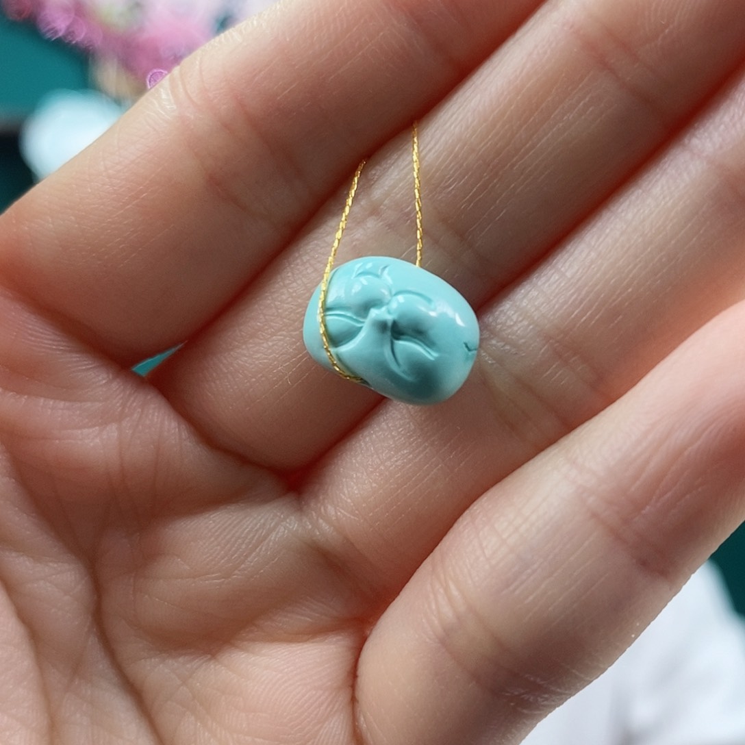 绿松石珠宝奇石未镶嵌