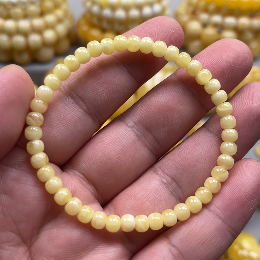 手链琥珀未镶嵌手串