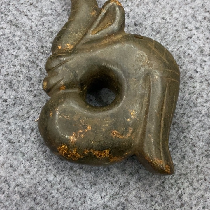 白玉菩提吊坠摆件