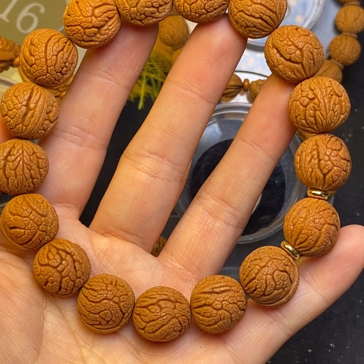 吊坠桃核秦岭龙纹15尺寸