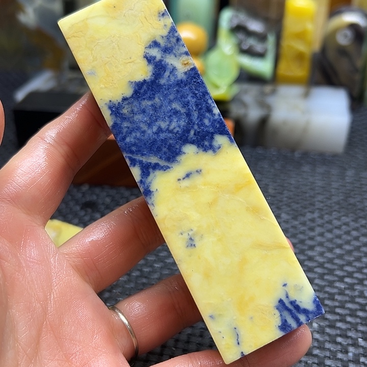 那***红青田石印章石印章石