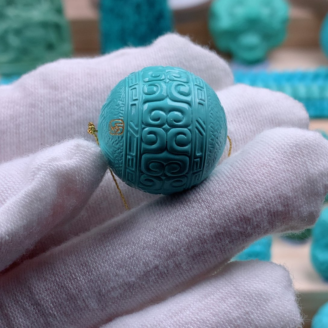 绿松石配饰未镶嵌