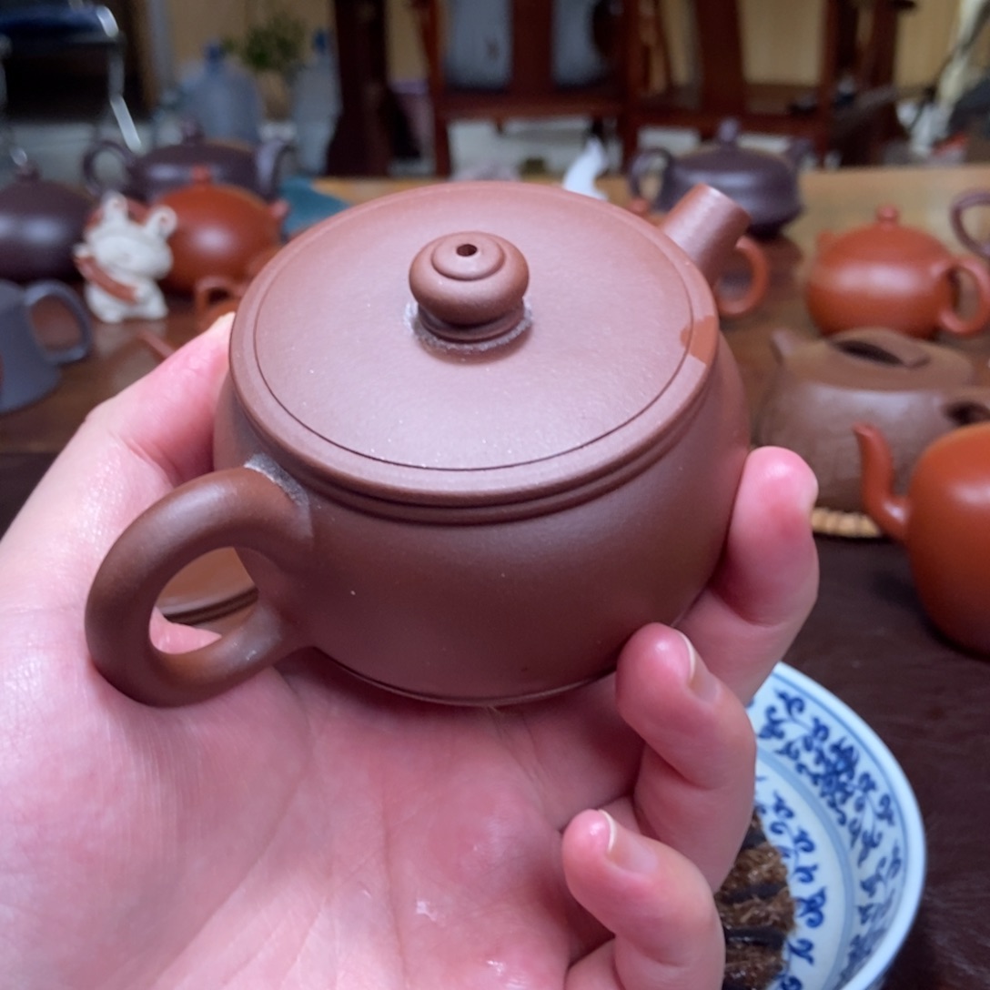 茶壶紫砂真****2汉瓦紫砂壶