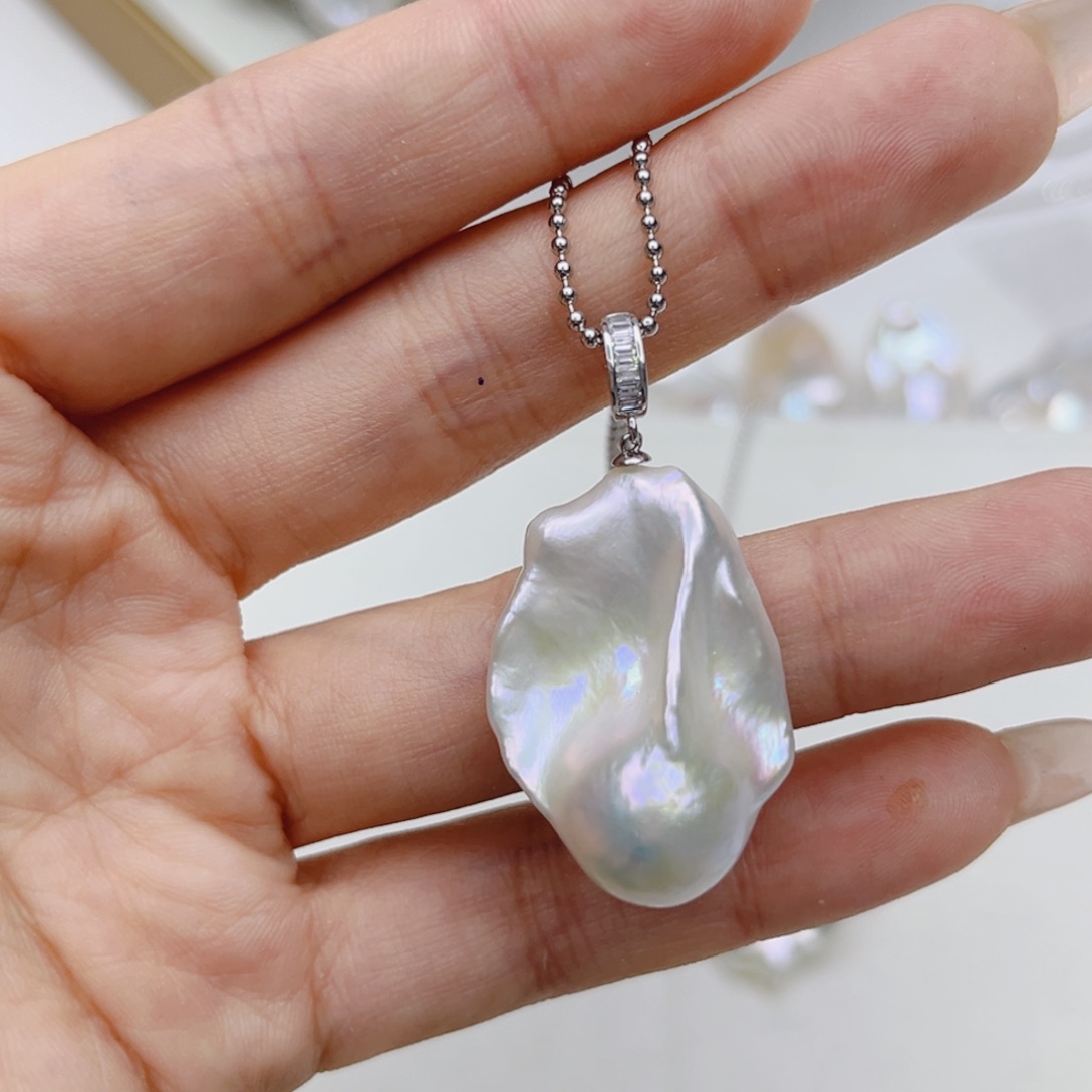 小***子颈饰淡水珍珠未镶嵌