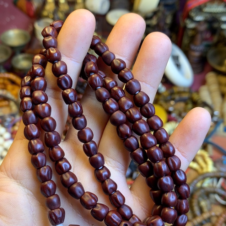 星月菩提吊坠藏传喜马拉雅艺术品