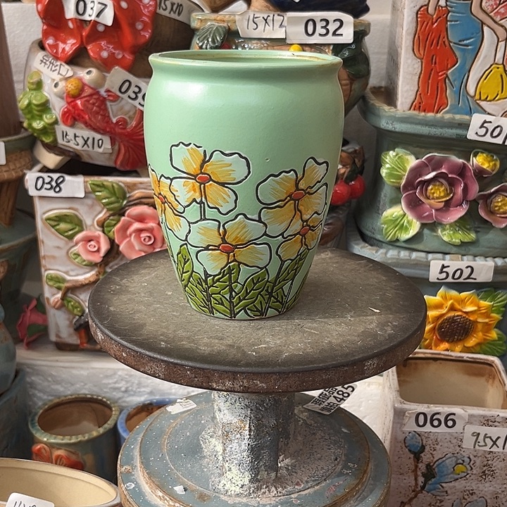 粗陶材质多肉花盆