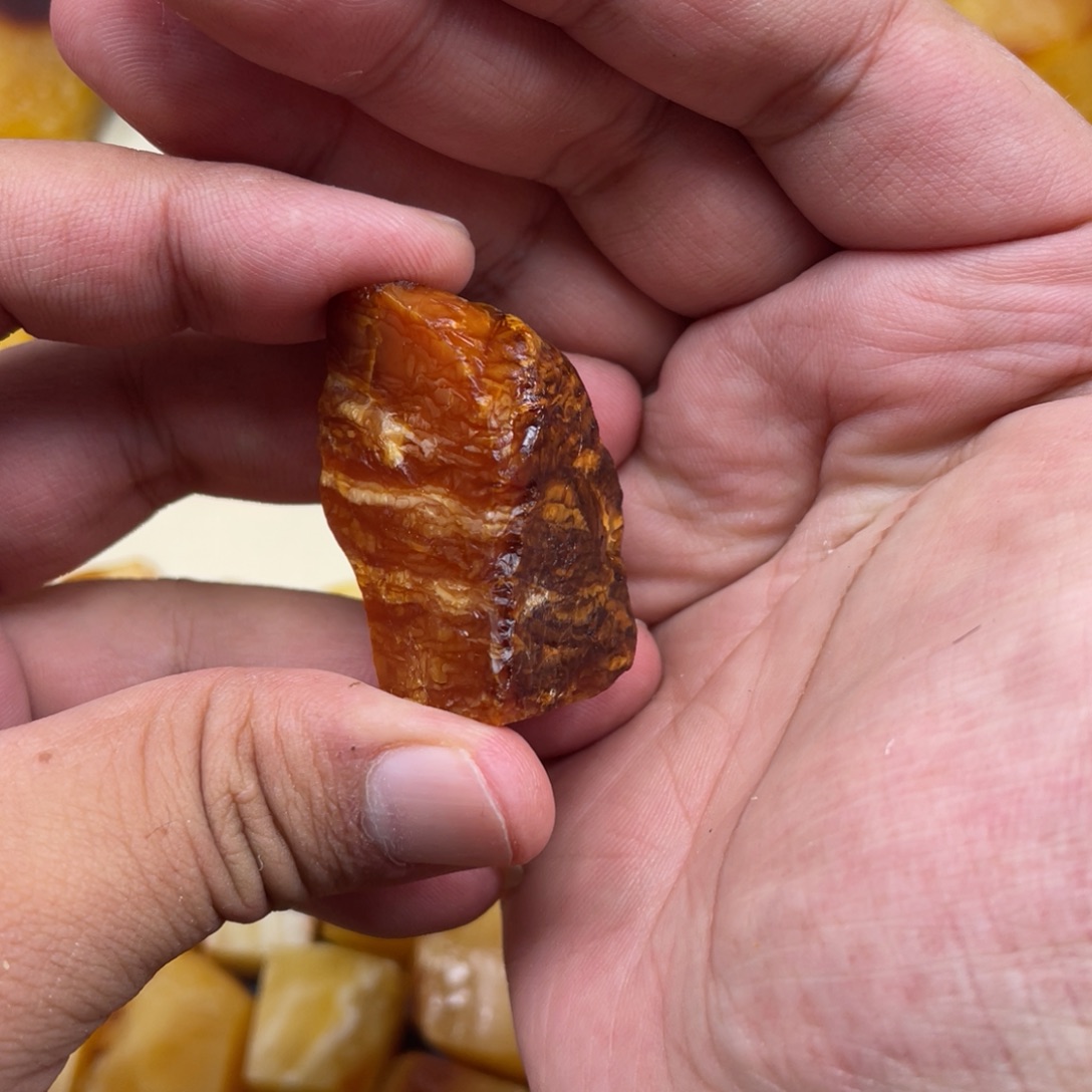 染***丶定制蜜蜡未镶嵌原石