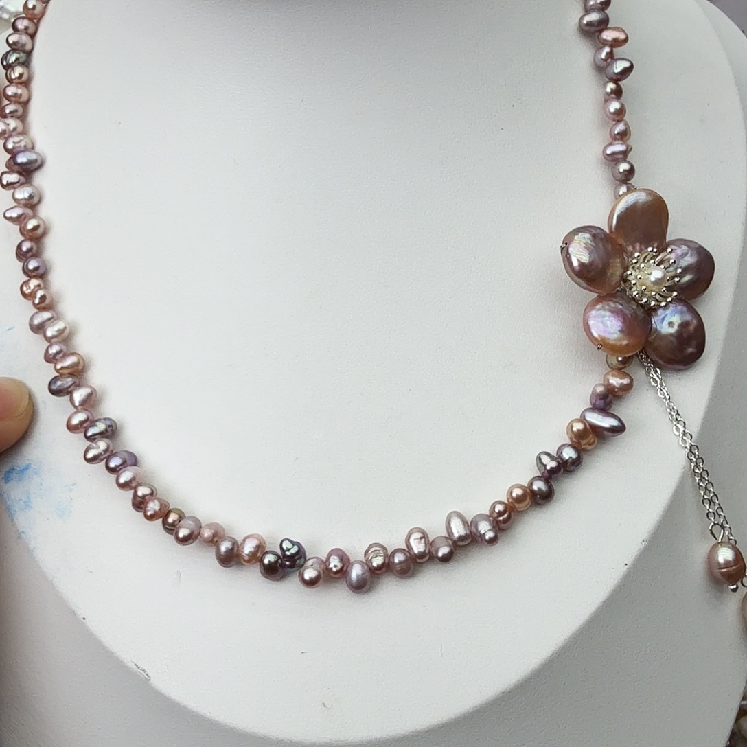 颈饰未镶嵌淡水珍珠