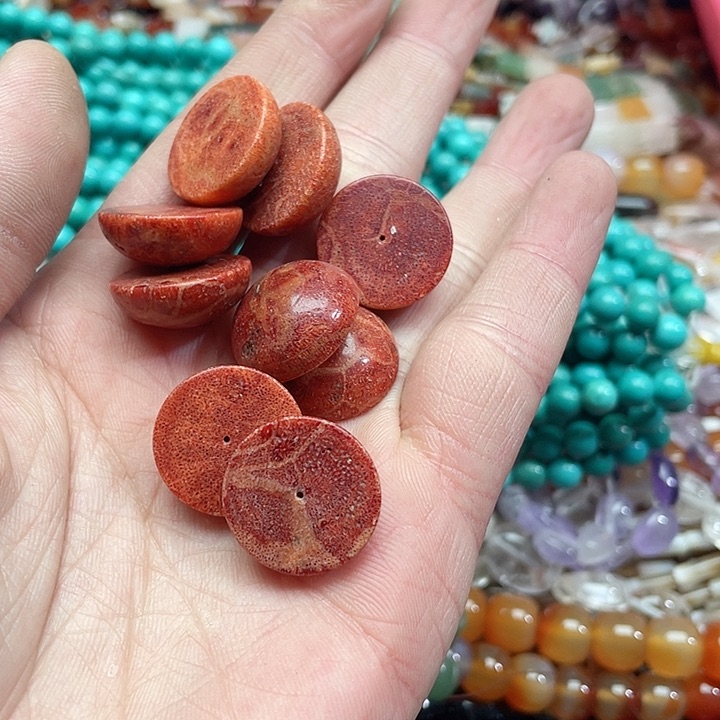 玛瑙/玉髓珠宝半成品未镶嵌3个2.0三姑娘戒面