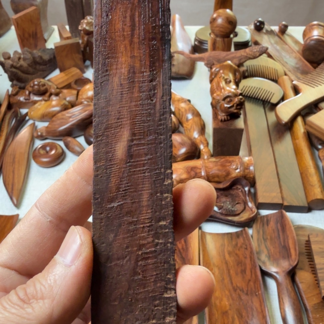 跑****海南黄花梨精品0.8珠串料