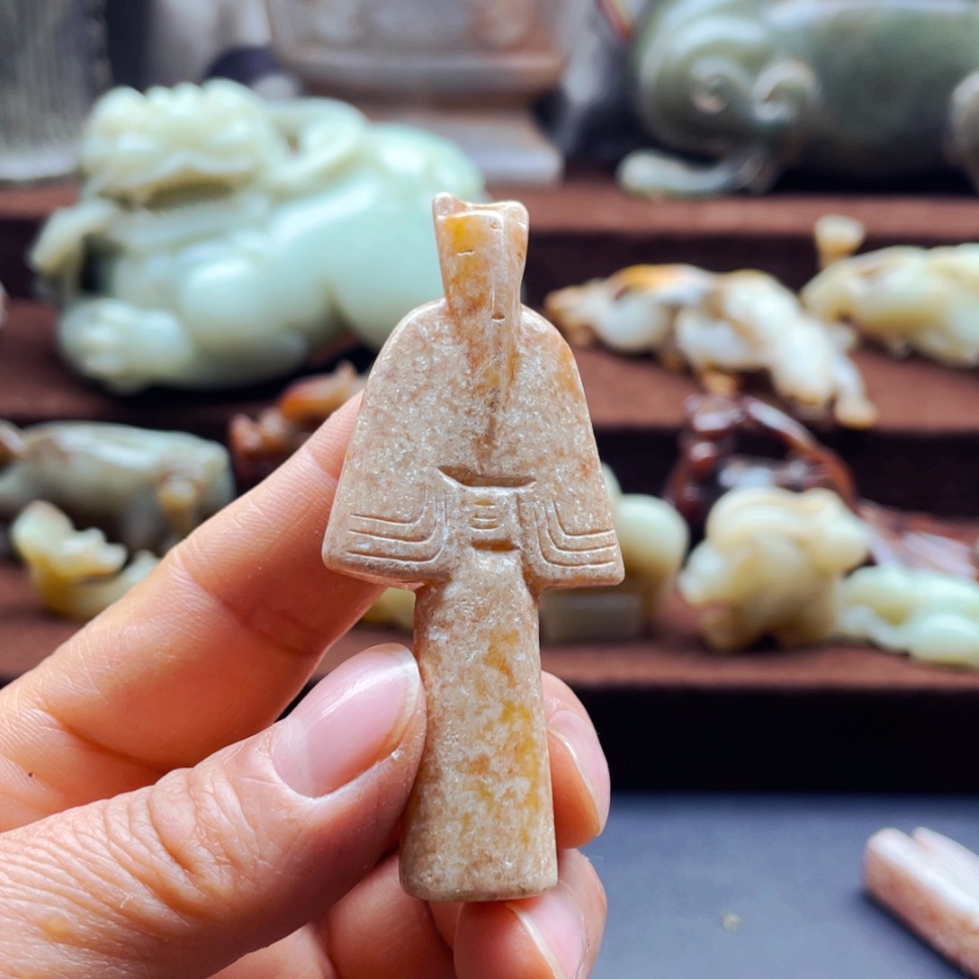 吊坠白玉菩提摆件