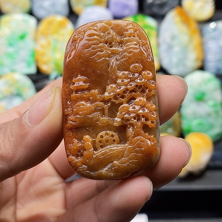 定制翡翠未镶嵌翡翠A货一物一证