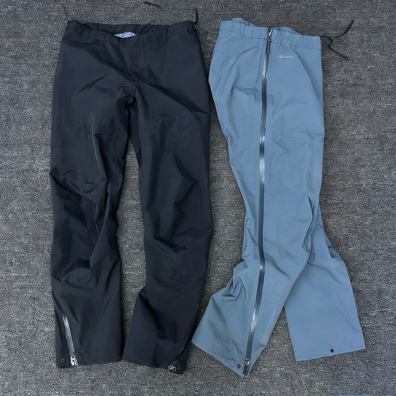 光版平替鸟Beta pant户外男女全拉链防水硬壳长裤徒步登山冲锋裤