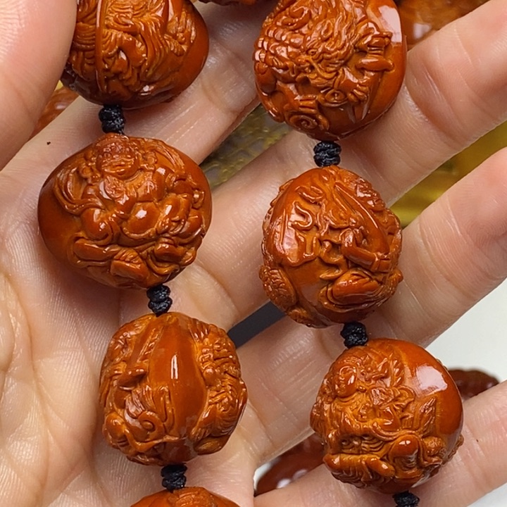 橄榄核吊坠天**禀橄榄核手串