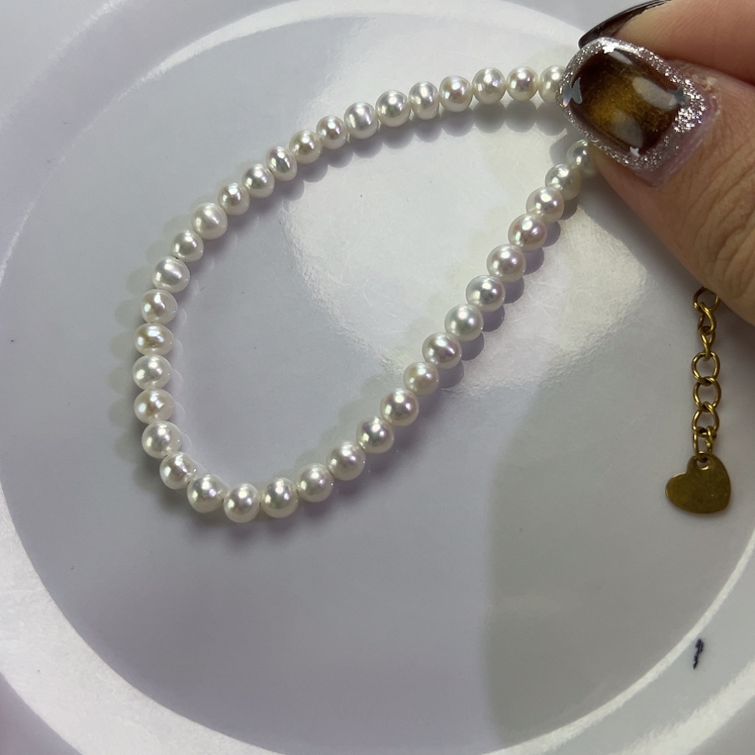 淡水珍珠钛钢手绳