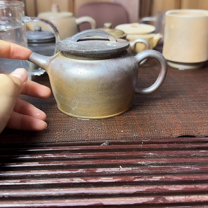 茶壶紫砂坭兴龙窑柴烧大寺