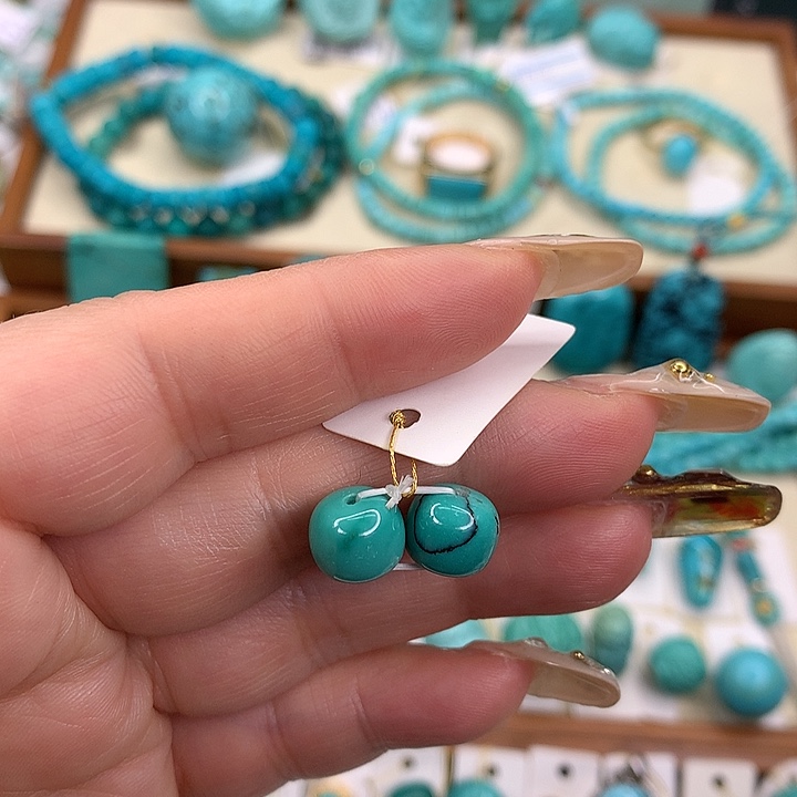 绿松石挂件未镶嵌