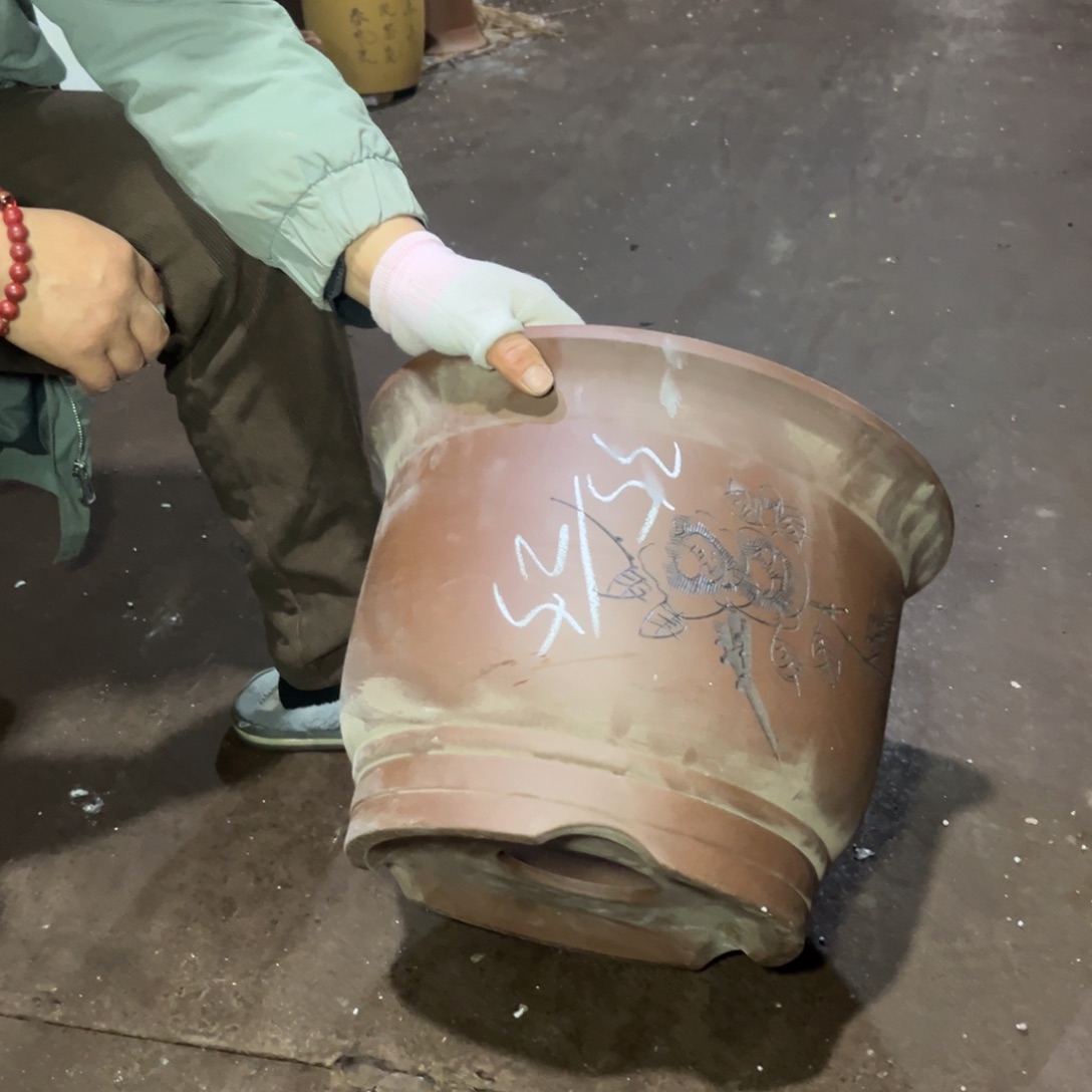 紫泥花盆紫砂花盆186