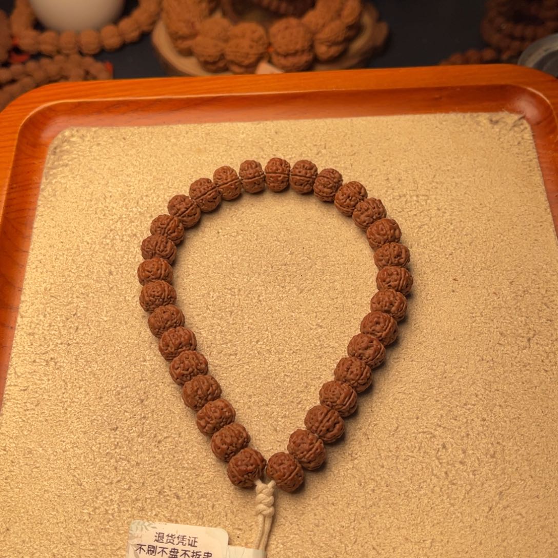 栖***一把件金刚菩提10➕纯血老树王全品无黄