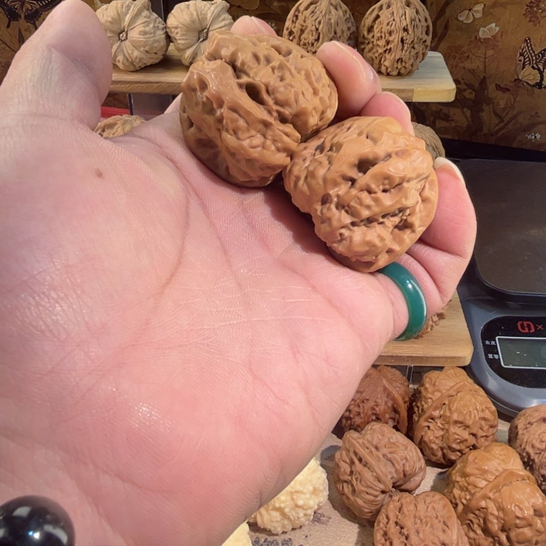 把件文玩核桃蛤蟆头