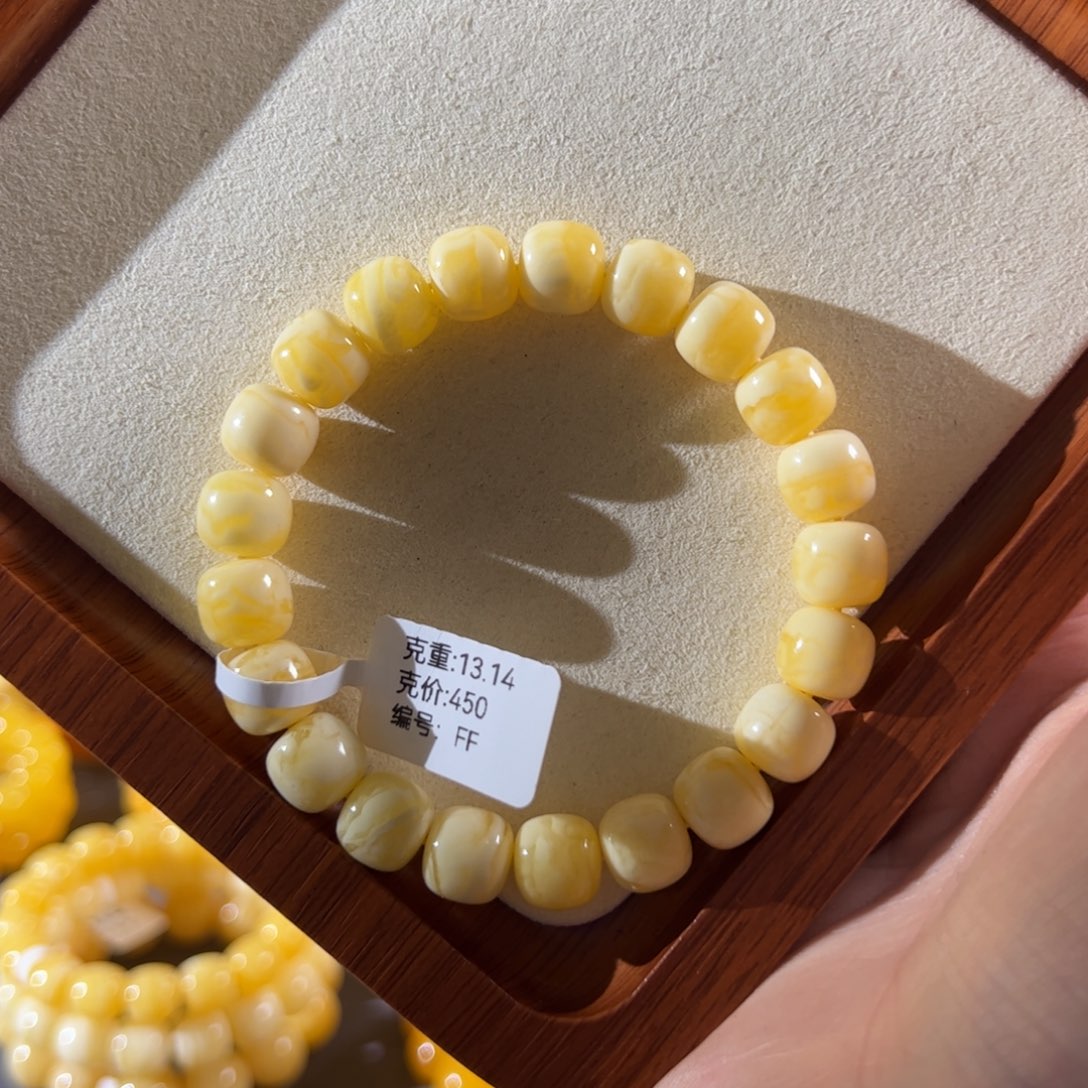 裸石蜜蜡未镶嵌10mm俄料满蜡虎皮纹同料老型ff