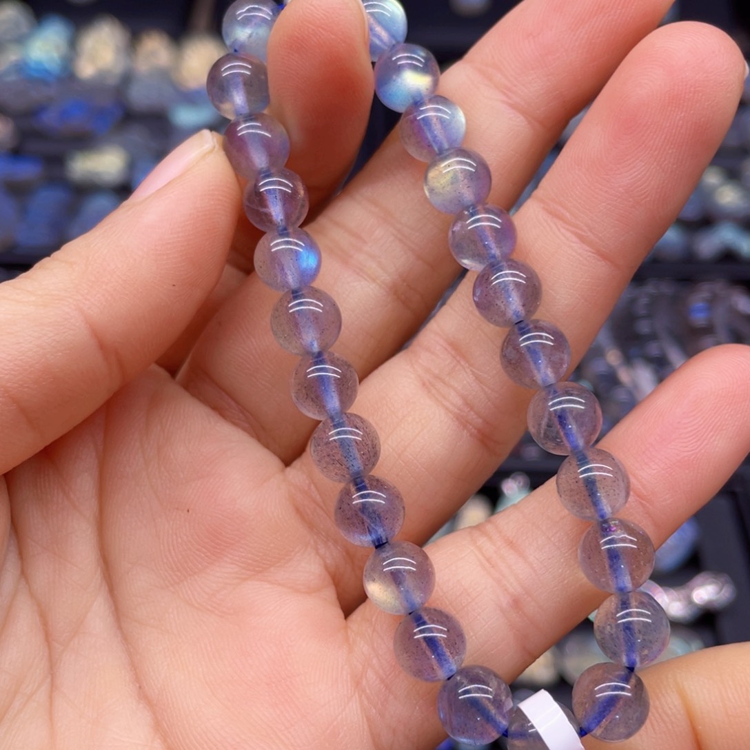 长石手串未镶嵌7.4左右