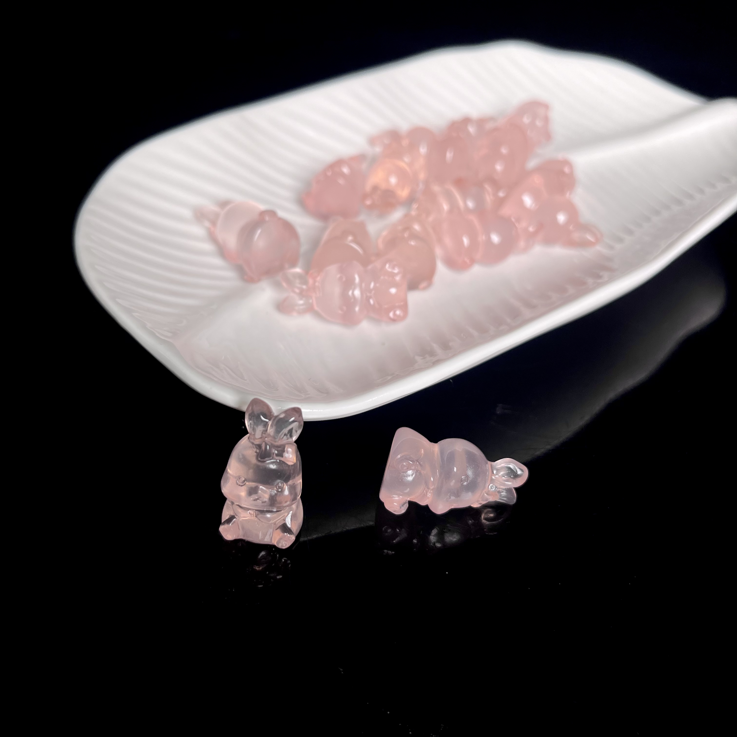 【大鱼甄选】小兔子24*13*11配件DZ412多样性发其一