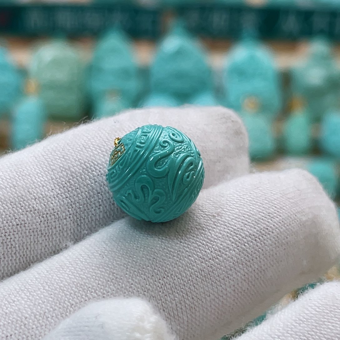 绿松石珠宝奇石未镶嵌