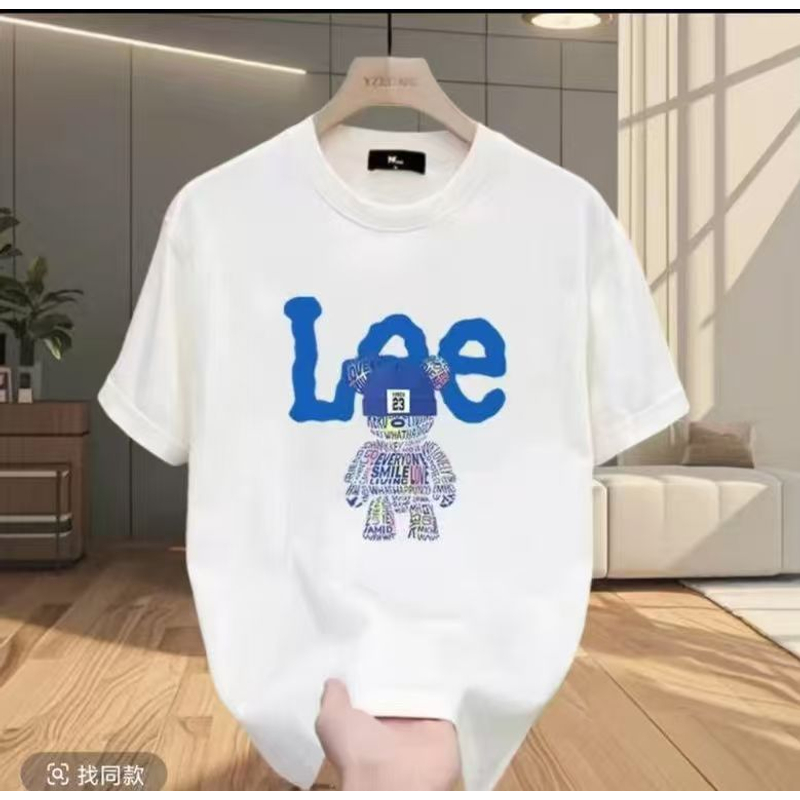 【一折粉丝福利】2025春夏新款奢品男女同款重磅情侣时尚休闲T恤-12