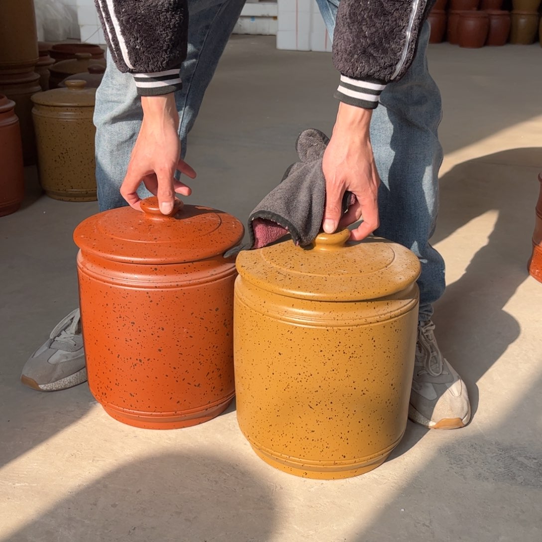 茶叶罐紫砂10 饼茶叶罐