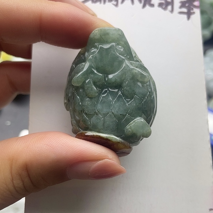 翡翠未镶嵌颈饰天然翡翠