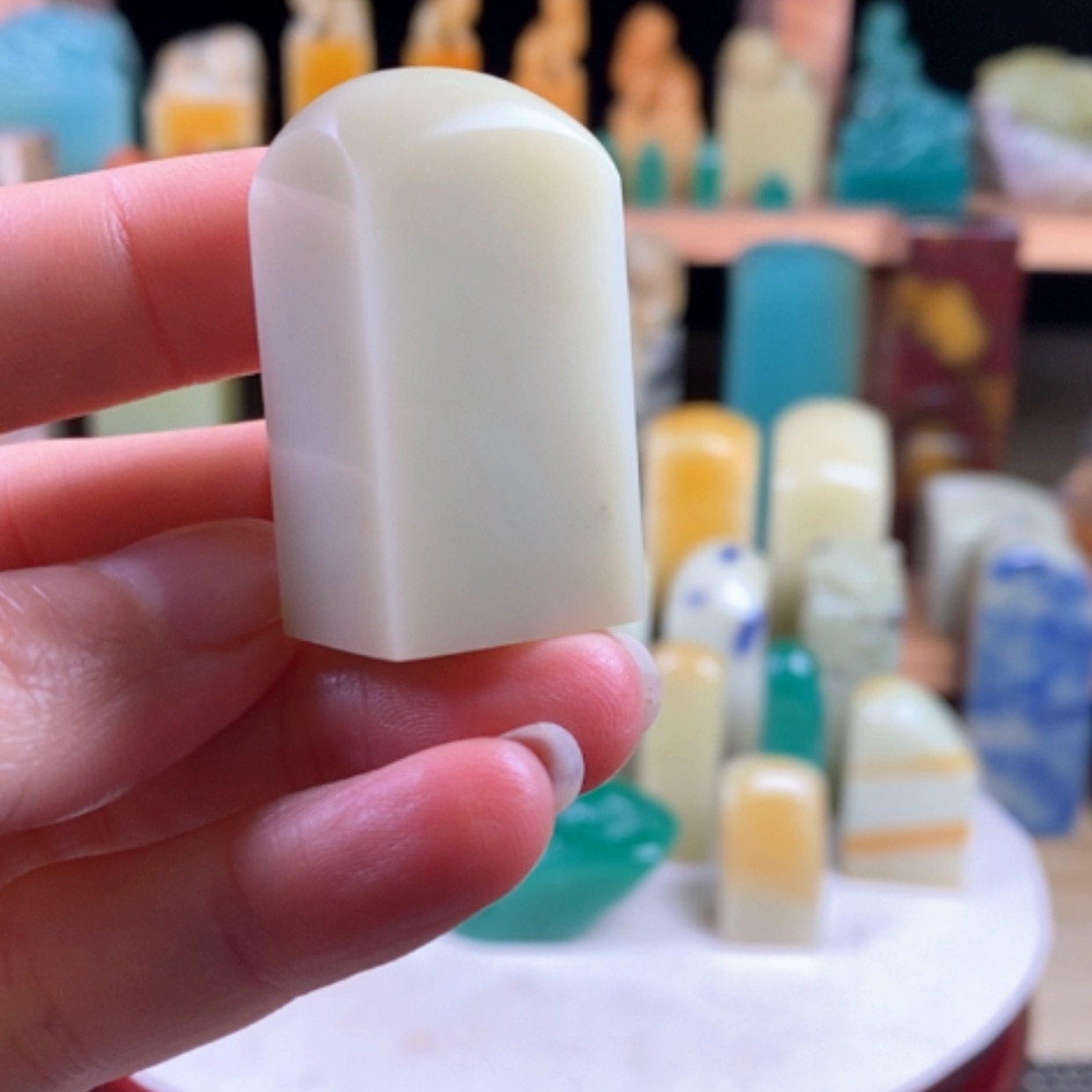 【闪购商品】青田石封门青………….