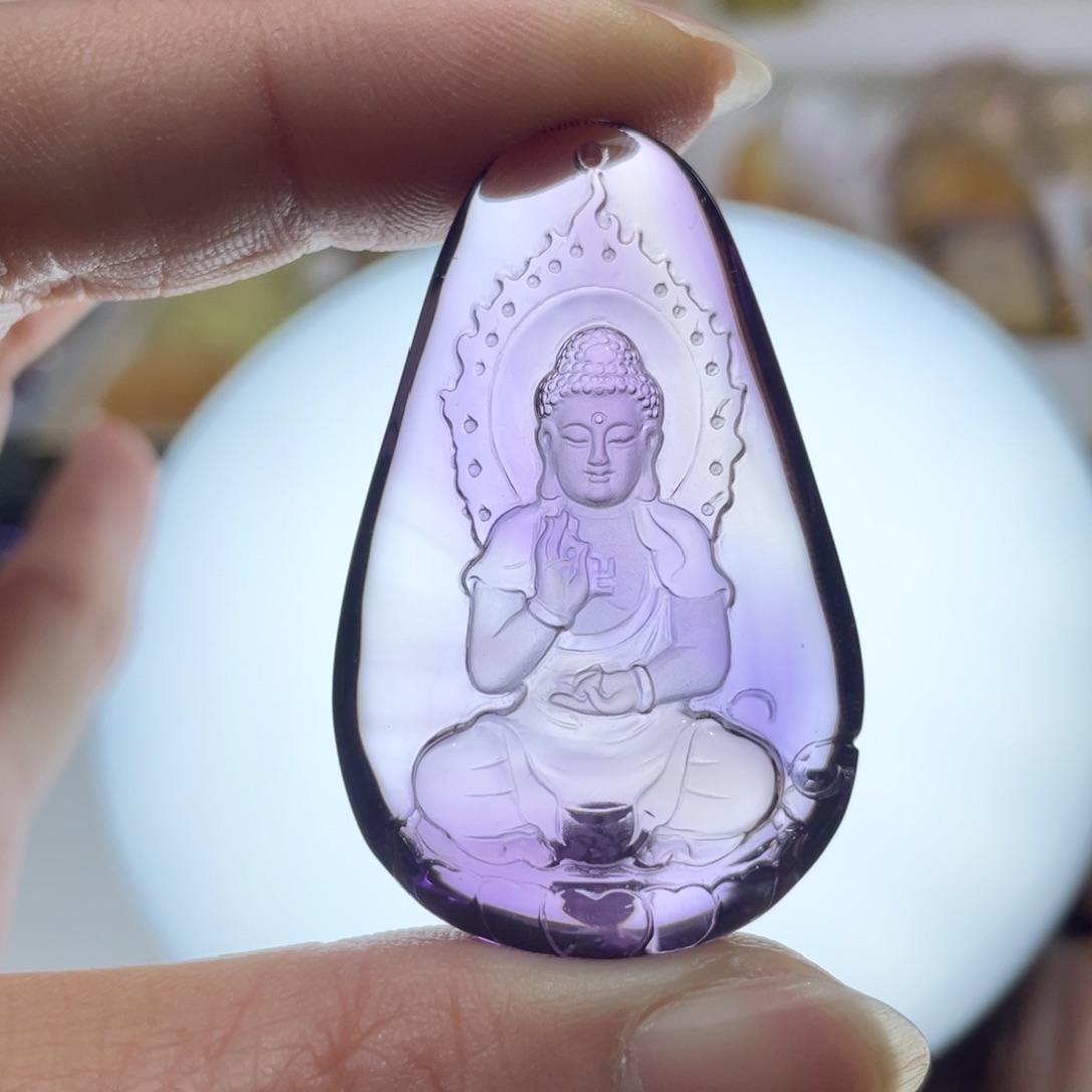 水晶颈饰未镶嵌定制