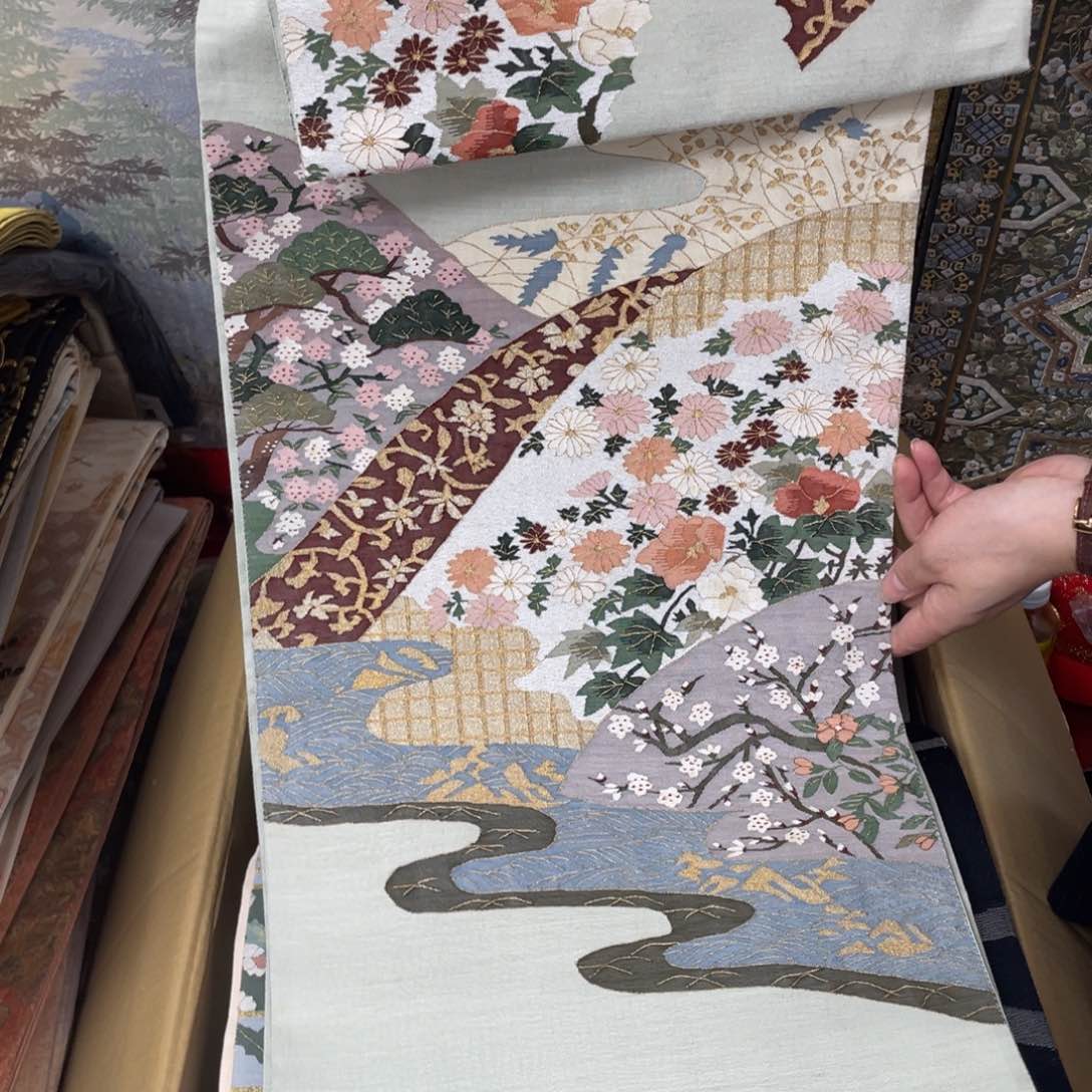 织绣唐锦桑蚕丝正绢面料