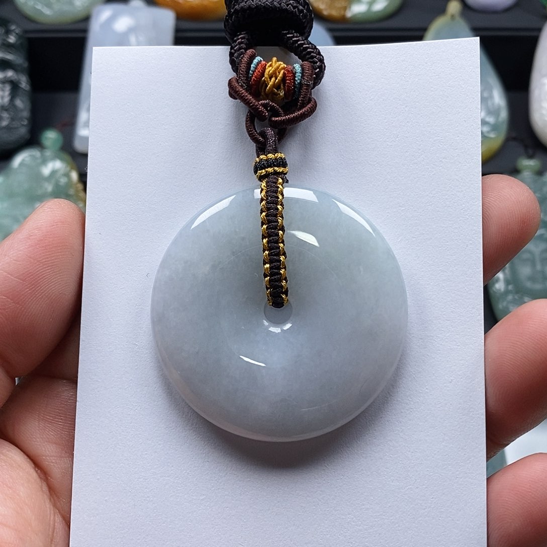 颈饰未镶嵌翡翠挂件