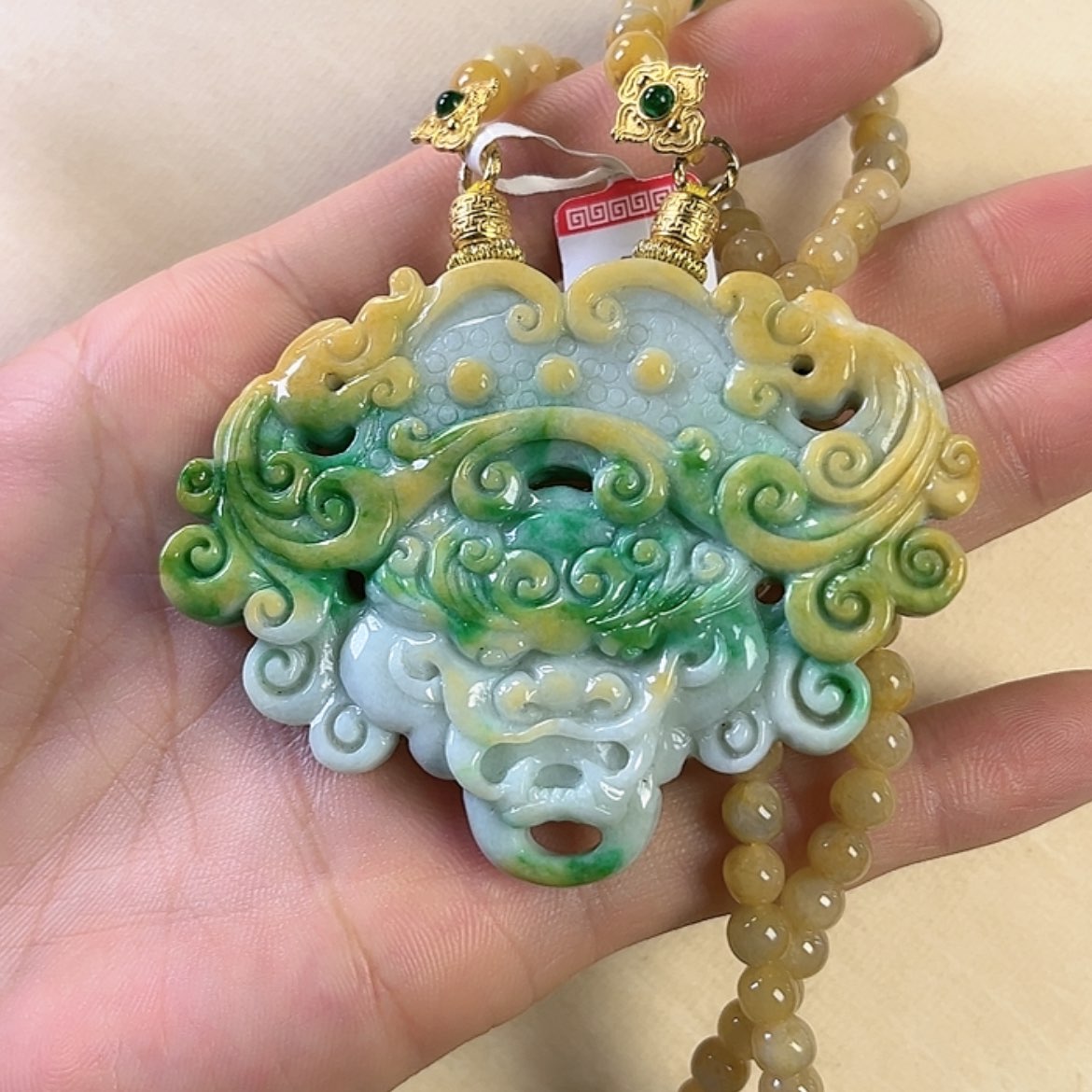 【闪购商品】翡翠颈饰未镶嵌挂件