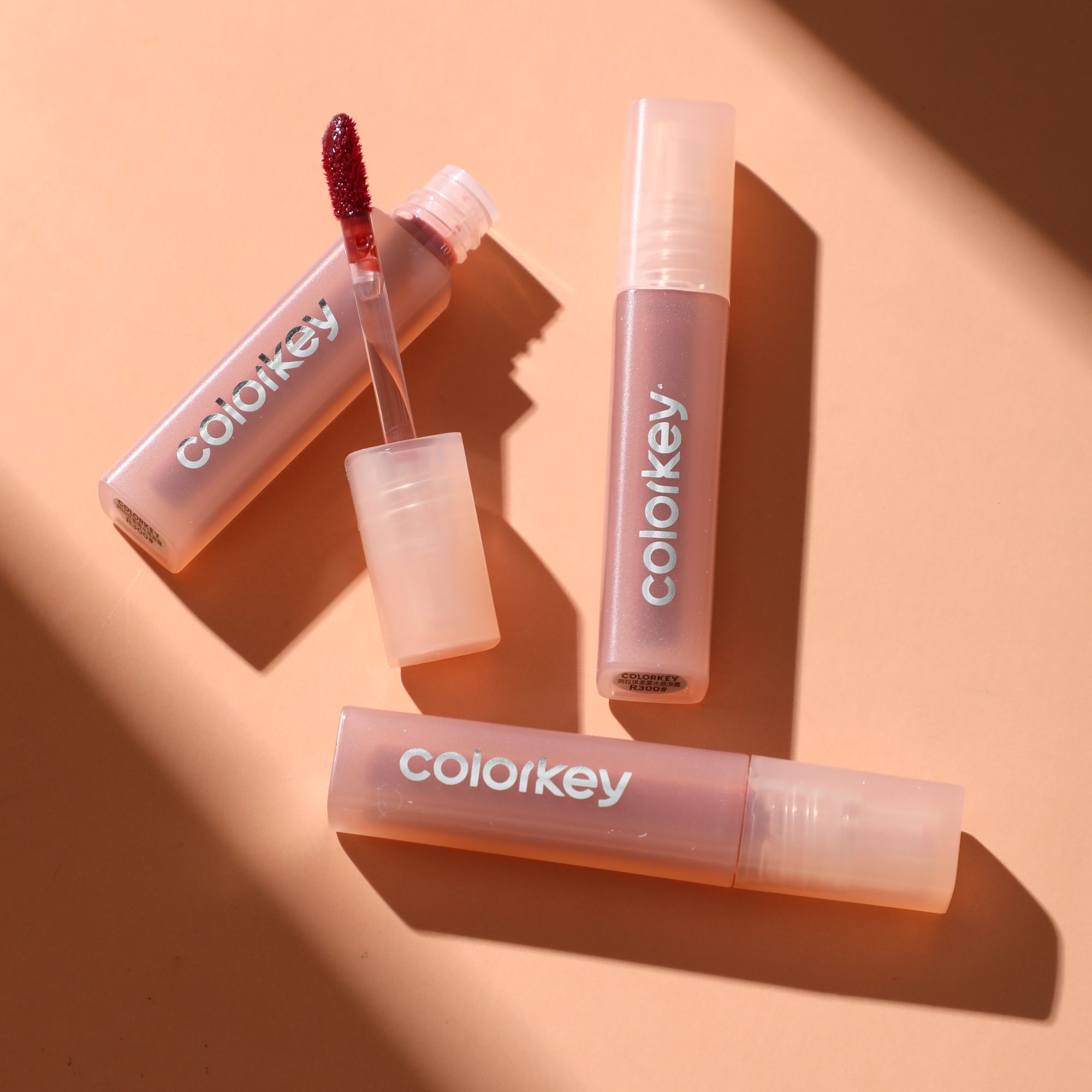 colorkey珂拉琪不易粘杯口红唇釉素颜黄皮显白水雾唇露官方旗舰店