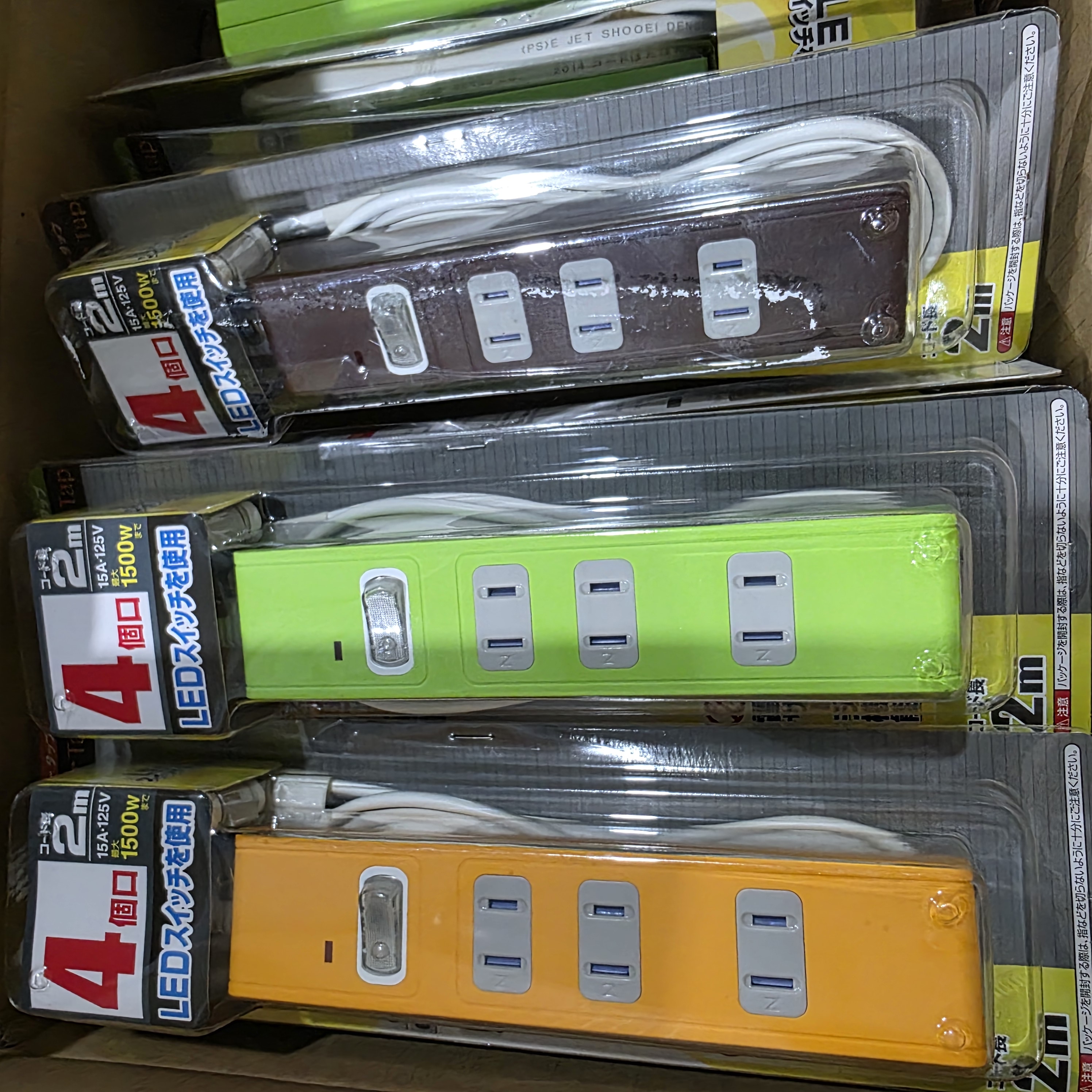 日本4孔插排一个规格可选