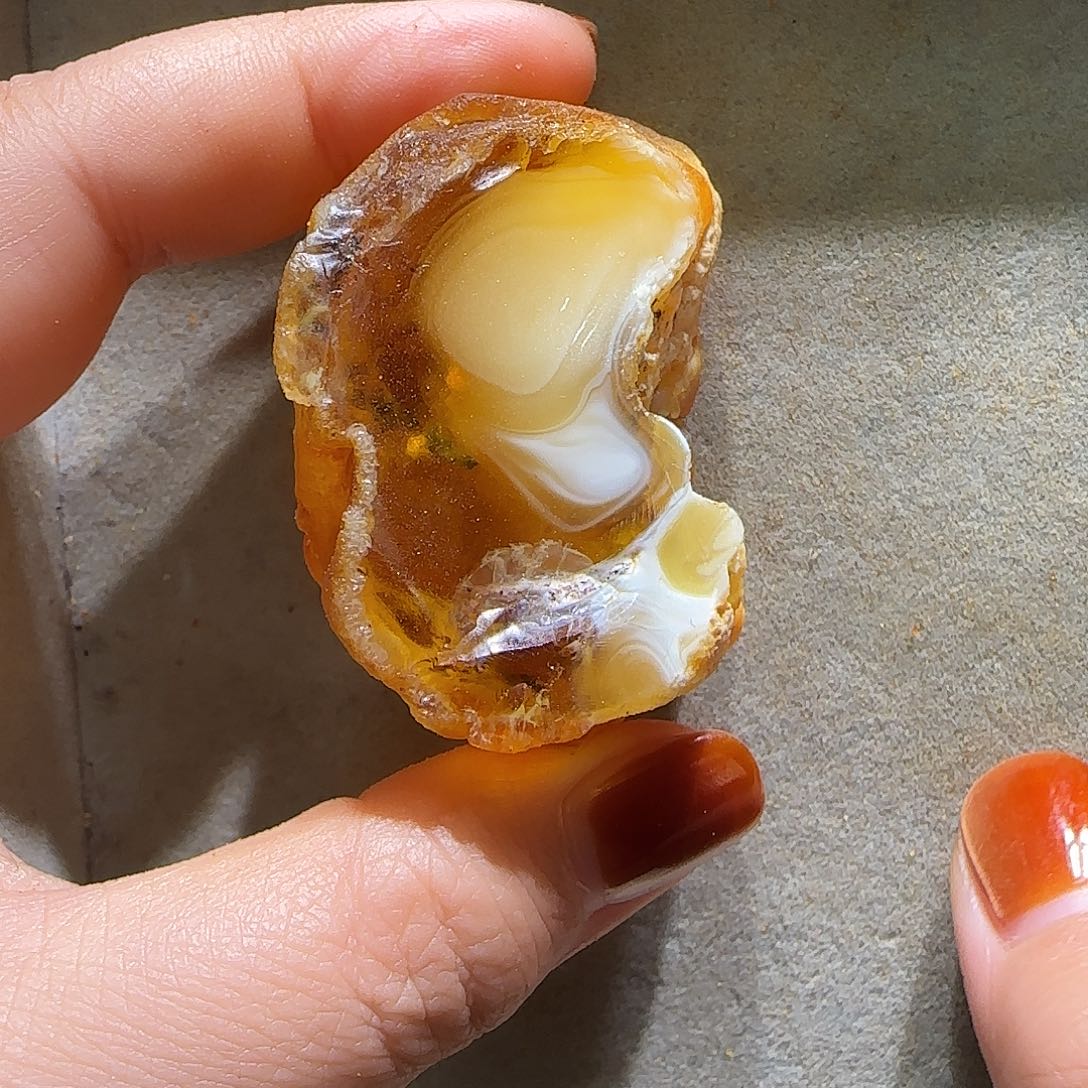 刨***冰定制琥珀未镶嵌定制