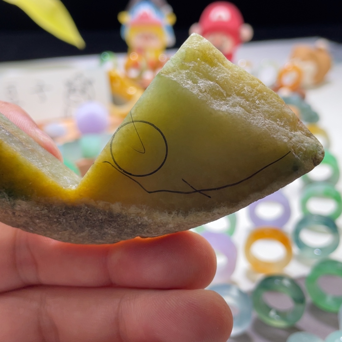 朋***老定制翡翠未镶嵌翡翠