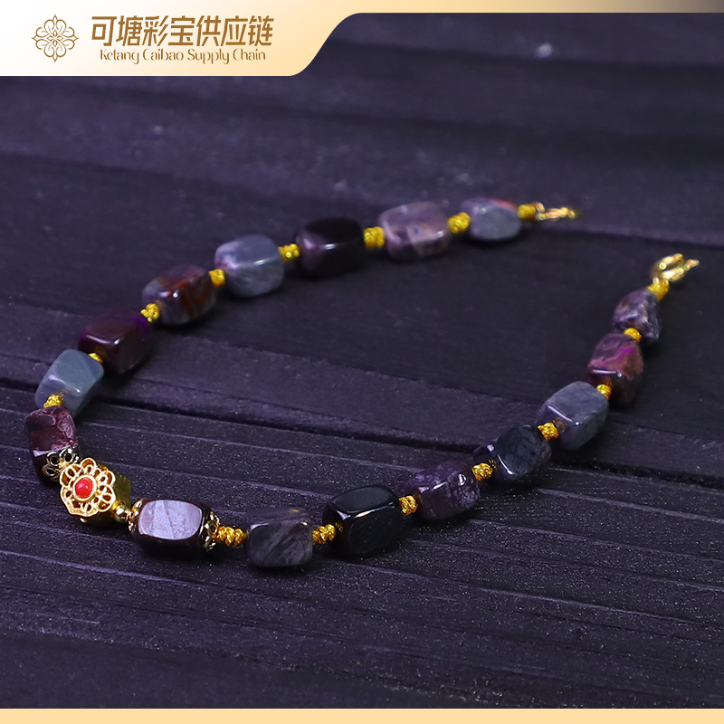 南非舒俱来 泥地樱花 方糖舒俱来DIY手链 KTCB-4457