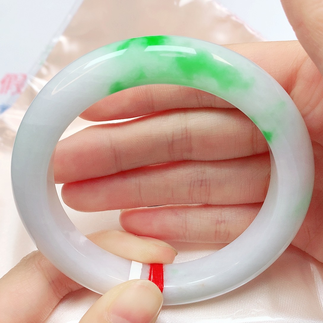 翡翠未镶嵌手镯翡翠手镯57