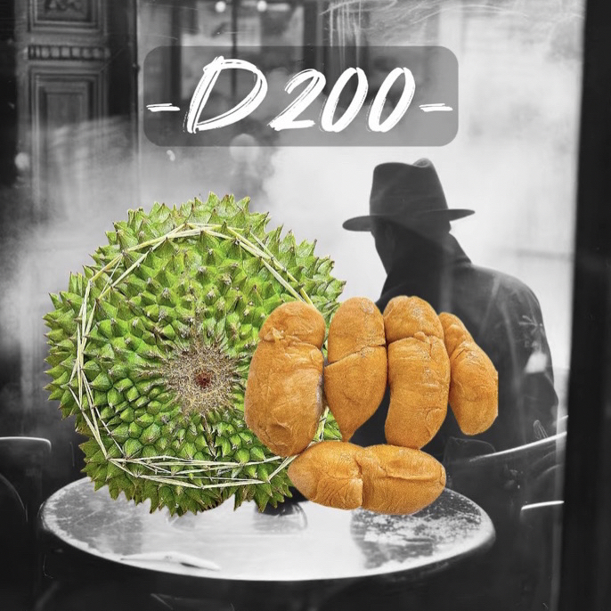 【黑刺  一物一拍】马来西亚（液氮） 带壳冷冻榴莲黑刺D200 保4房果肉黑刺马来西亚