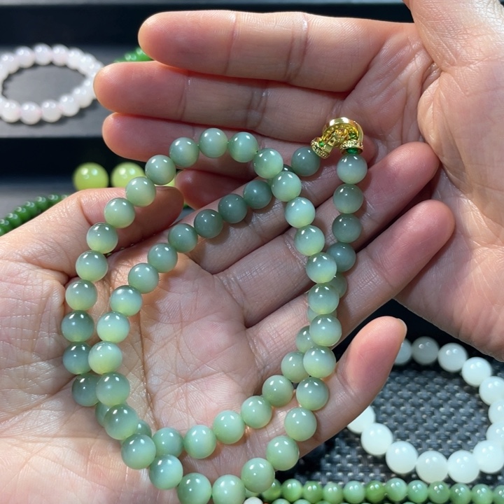 和田玉手链未镶嵌