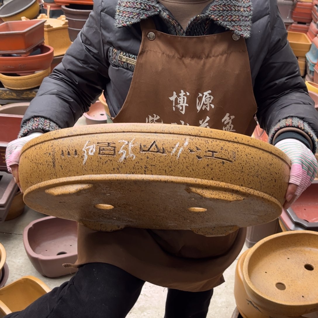 紫砂花盆盆景艺术